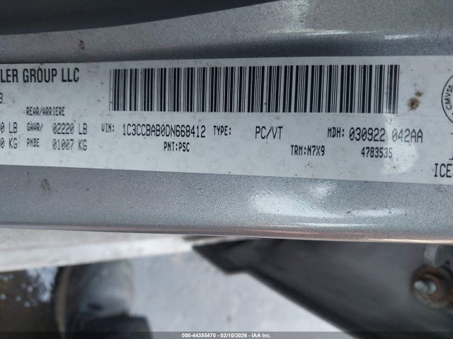 Aukcja sprzedaży 2013 Chrysler 200 Lx, vin: 1C3CCBAB0DN668412, numer aukcji: 44355470