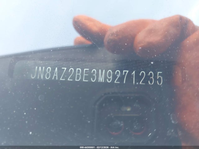 2021 Infiniti Qx80 Sensory Awd მანქანა იყიდება აუქციონზე, vin: JN8AZ2BE3M9271235, აუქციონის ნომერი: 44355501