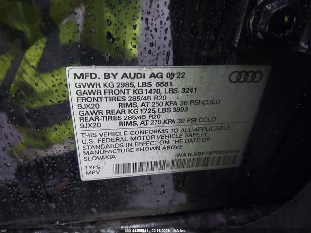 2023 AUDI Q7 WA1LXBF7XPD003185 Photo 8
