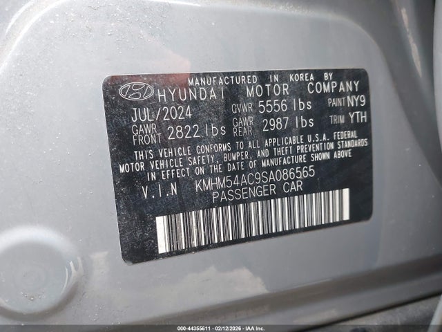 2025 HYUNDAI IONIQ 6 KMHM54AC9SA086565 Photo 8