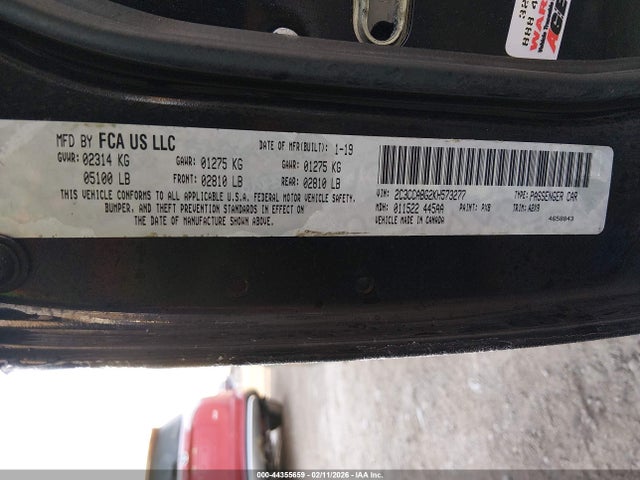44355659 :رقم المزاد ، 2C3CCABG2KH573277 vin ، 2019 Chrysler 300 300s مزاد بيع