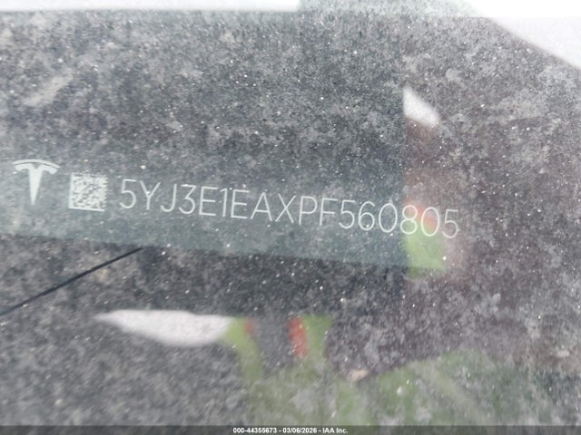 Aukcja sprzedaży 2023 Tesla Model 3 Rear-wheel Drive, vin: 5YJ3E1EAXPF560805, numer aukcji: 44355673