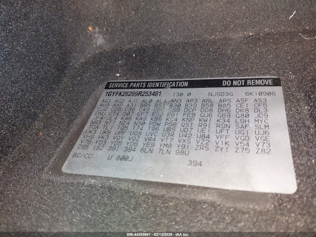 2009 CADILLAC ESCALADE ESV 1GYFK26269R253481 Photo 8