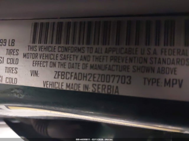 2014 FIAT 500L ZFBCFADH2EZ007703 Photo 8