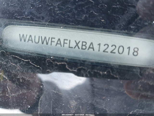 2011 AUDI A4 WAUWFAFLXBA122018 Photo 8