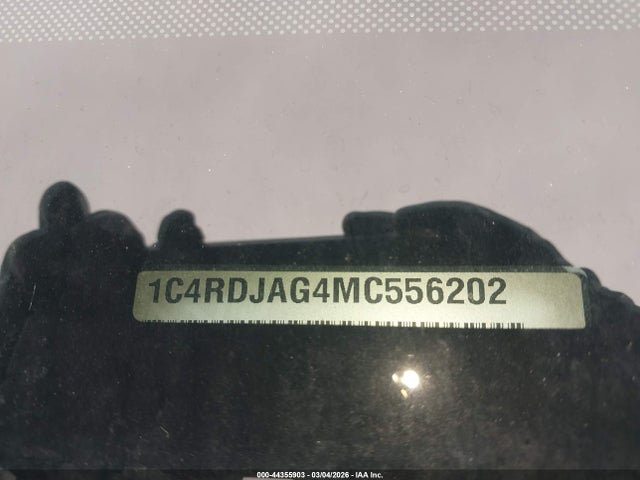 44355903 :رقم المزاد ، 1C4RDJAG4MC556202 vin ، 2021 Dodge Durango Sxt Awd مزاد بيع
