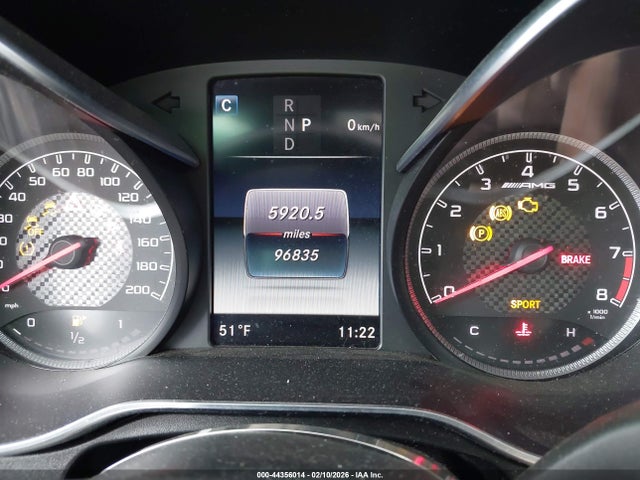 Aukcja sprzedaży 2018 Mercedes-benz Amg Glc 63 4matic, vin: WDC0G8JB0JF469933, numer aukcji: 44356014