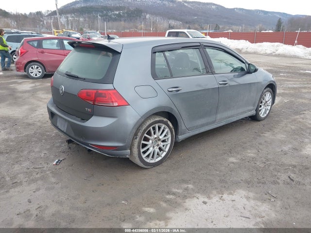 44356086 :رقم المزاد ، 3VW217AU0FM004830 vin ، 2015 Volkswagen Golf Tsi Se 4-door مزاد بيع