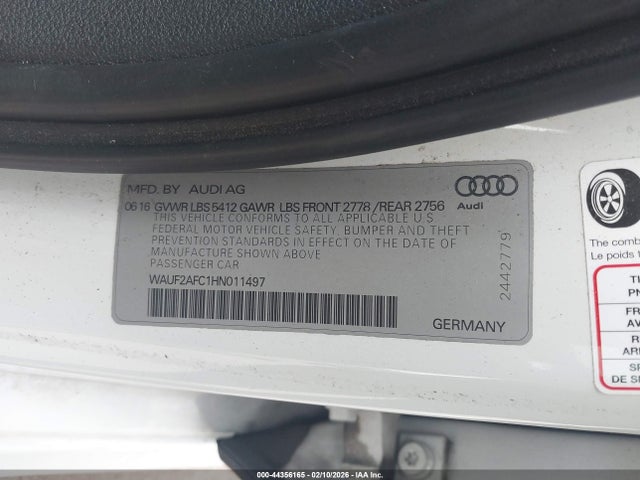 2017 AUDI A6 WAUF2AFC1HN011497 Photo 8