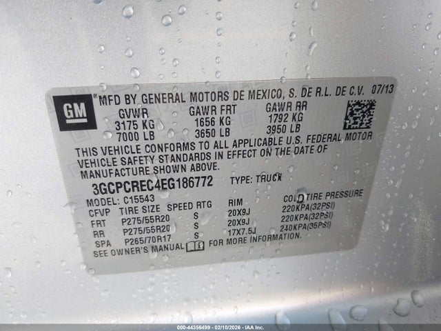 Chevrolet Silverado 1500 1lt 2014 3GCPCREC4EG186772 Image 9