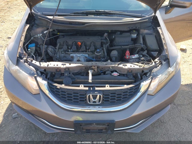 2014 Honda Civic Lx მანქანა იყიდება აუქციონზე, vin: 19XFB2F52EE256416, აუქციონის ნომერი: 44356562