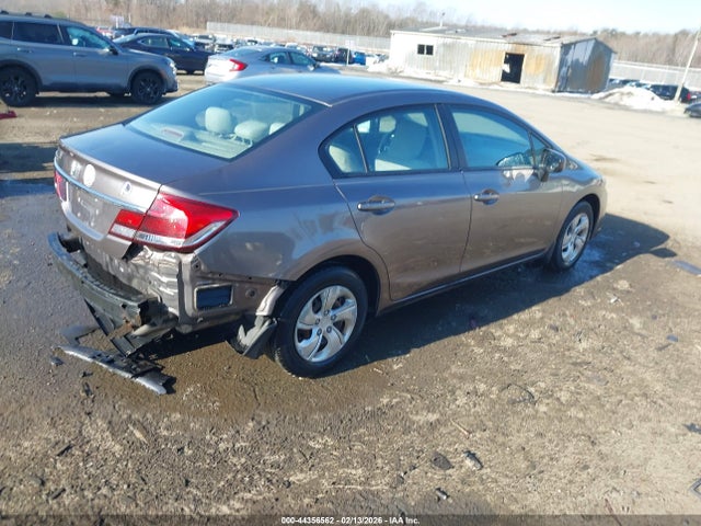 2014 Honda Civic Lx მანქანა იყიდება აუქციონზე, vin: 19XFB2F52EE256416, აუქციონის ნომერი: 44356562