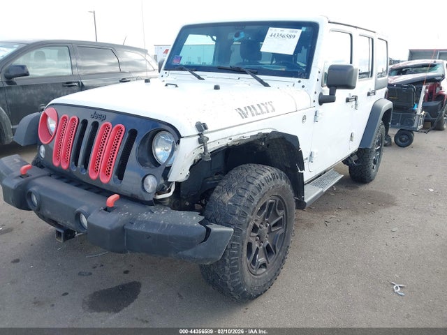 Aukcja sprzedaży 2017 Jeep Wrangler Unlimited Willy Wheeler 4x4, vin: 1C4BJWDG5HL664627, numer aukcji: 44356589