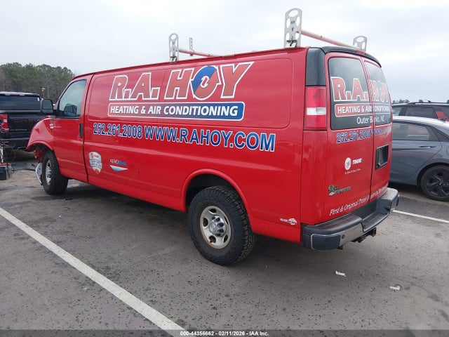 Aukcja sprzedaży 2018 Chevrolet Express 3500 Work Van, vin: 1GCZGHFG2J1199828, numer aukcji: 44356662