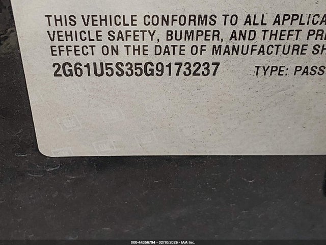 2016 CADILLAC XTS 2G61U5S35G9173237 Photo 8