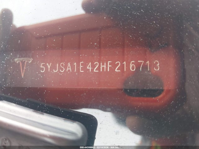 2017 TESLA MODEL S 5YJSA1E42HF216713 Photo 8