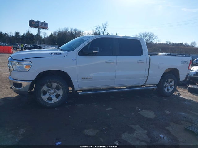 2022 Ram 1500 Big Horn  4x4 6'4 Box მანქანა იყიდება აუქციონზე, vin: 1C6SRFMT0NN246375, აუქციონის ნომერი: 44357035