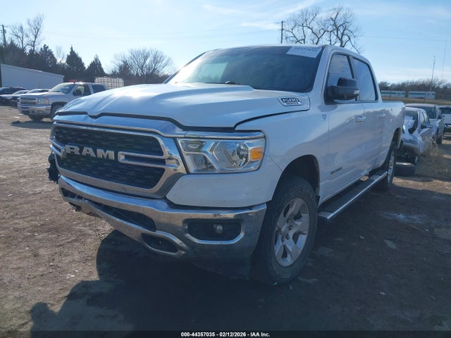 2022 Ram 1500 Big Horn  4x4 6'4 Box მანქანა იყიდება აუქციონზე, vin: 1C6SRFMT0NN246375, აუქციონის ნომერი: 44357035