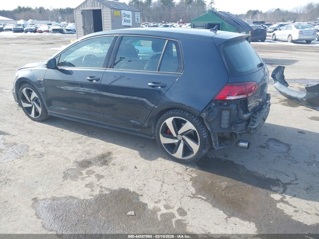 44357065 :رقم المزاد ، 3VW6T7AU7LM006727 vin ، 2020 Volkswagen Golf Gti 2.0t Autobahn/2.0t S/2.0t Se مزاد بيع