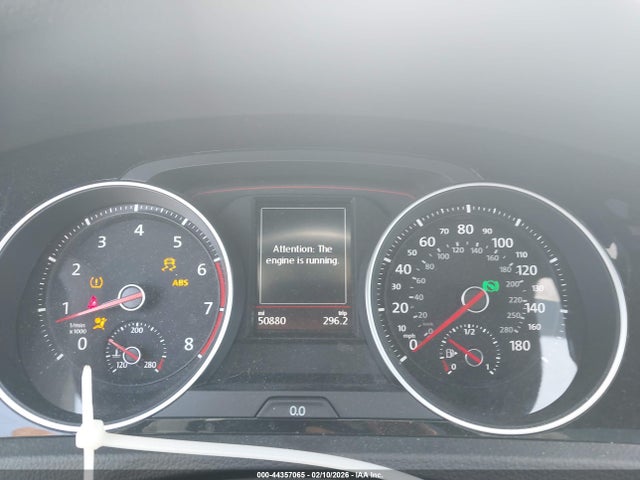44357065 :رقم المزاد ، 3VW6T7AU7LM006727 vin ، 2020 Volkswagen Golf Gti 2.0t Autobahn/2.0t S/2.0t Se مزاد بيع