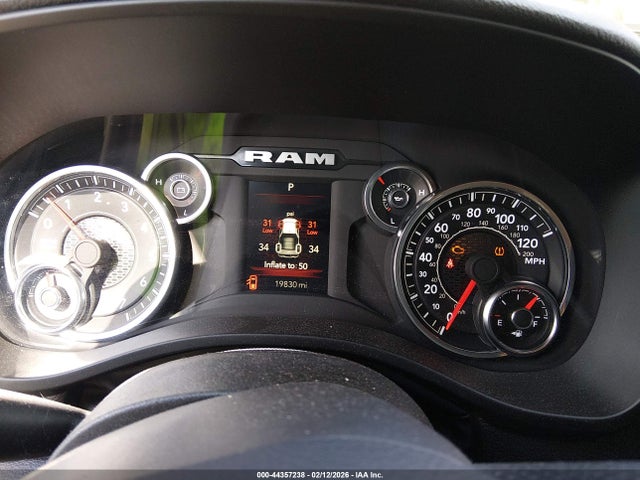 44357238 :رقم المزاد ، 1C6RRFCG3SN571777 vin ، 2025 Ram 1500 Tradesman  4x4 6'4 Box مزاد بيع