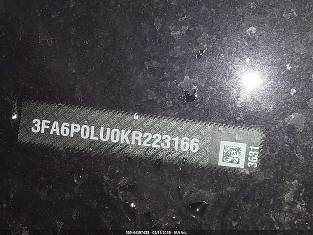 Ford Fusion Hybrid Se 2019 3FA6P0LU0KR223166 Image 9