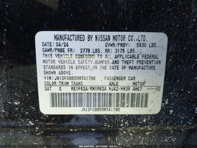 2024 NISSAN ARIYA JN1DF0BB5RM741798 Photo 8