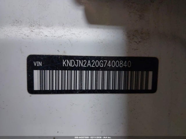 Aukcja sprzedaży 2016 Kia Soul, vin: KNDJN2A20G7400840, numer aukcji: 44357589