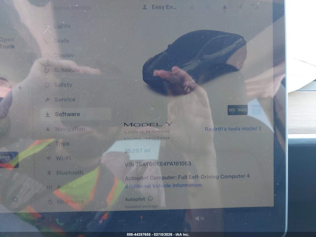 2023 TESLA MODEL Y 7SAYGDEE4PA161053 Photo 6