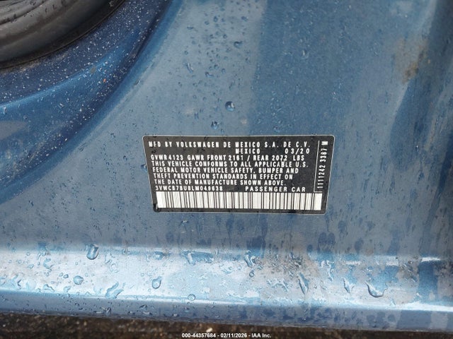 2020 VOLKSWAGEN JETTA 3VWCB7BU8LM049638 Photo 8