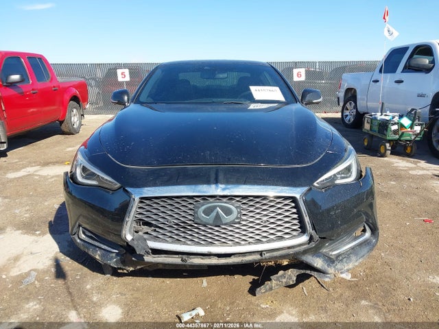 2017 Infiniti Q60 3.0t Sport მანქანა იყიდება აუქციონზე, vin: JN1EV7EL8HM553232, აუქციონის ნომერი: 44357867