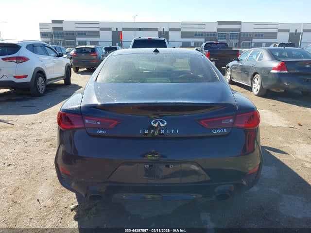 2017 Infiniti Q60 3.0t Sport მანქანა იყიდება აუქციონზე, vin: JN1EV7EL8HM553232, აუქციონის ნომერი: 44357867