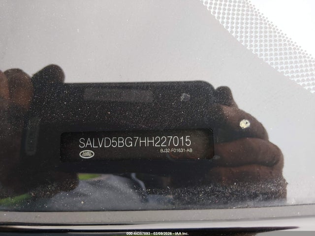 SALVD5BG7HH227015 Land Rover Range Rover Evoque Hse Dynamic
