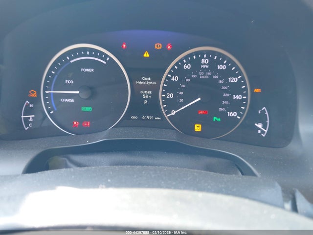 44357898 :رقم المزاد ، JTHBW1GG4D2000902 vin ، 2013 Lexus Es 300h مزاد بيع