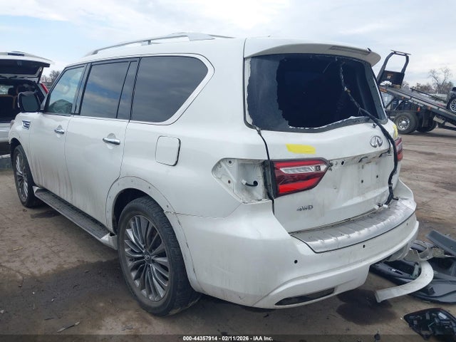 2021 Infiniti Qx80 Sensory Awd მანქანა იყიდება აუქციონზე, vin: JN8AZ2BC1M9476325, აუქციონის ნომერი: 44357914