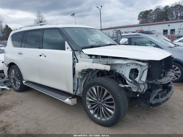 2021 Infiniti Qx80 Sensory Awd მანქანა იყიდება აუქციონზე, vin: JN8AZ2BC1M9476325, აუქციონის ნომერი: 44357914