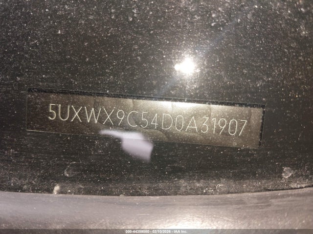 44358080 :رقم المزاد ، 5UXWX9C54D0A31907 vin ، 2013 Bmw X3 Xdrive28i مزاد بيع