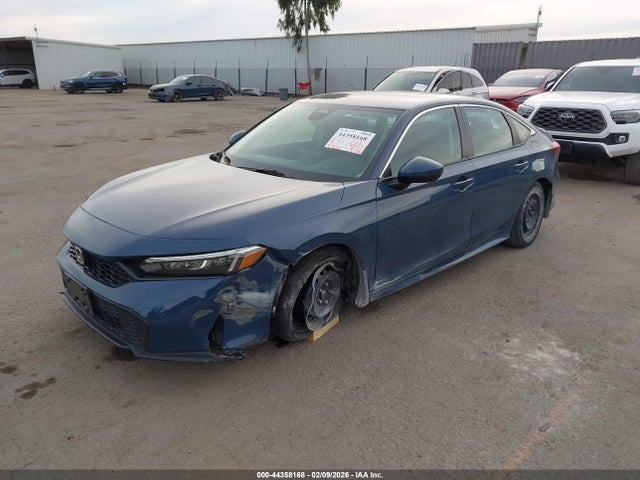 2025 Honda Civic Lx მანქანა იყიდება აუქციონზე, vin: 2HGFE2F2XSH549088, აუქციონის ნომერი: 44358168