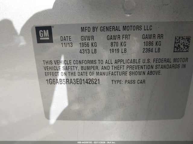 2014 CADILLAC ATS 1G6AB5RA3E0142621 Photo 8