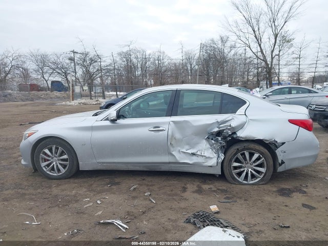 44358198 :رقم المزاد ، JN1BV7AR7EM688730 vin ، 2014 Infiniti Q50 Premium مزاد بيع