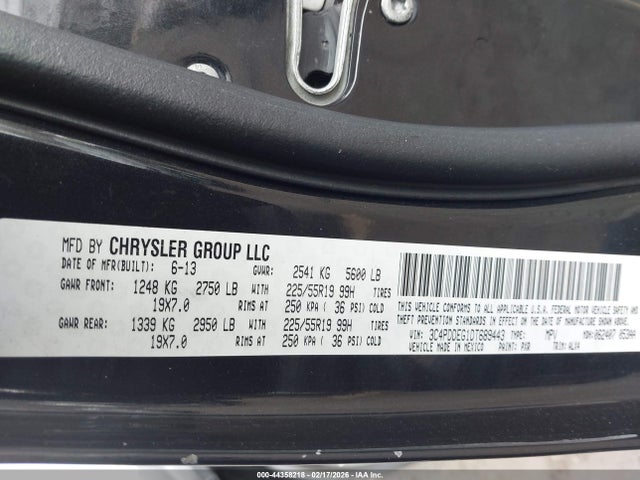 2013 DODGE JOURNEY 3C4PDDEG1DT689443 Photo 8