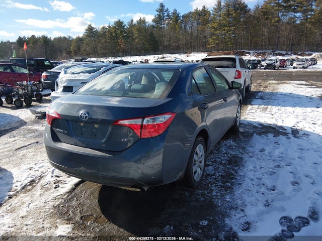 2T1BURHE6GC571154 Toyota COROLLA LE