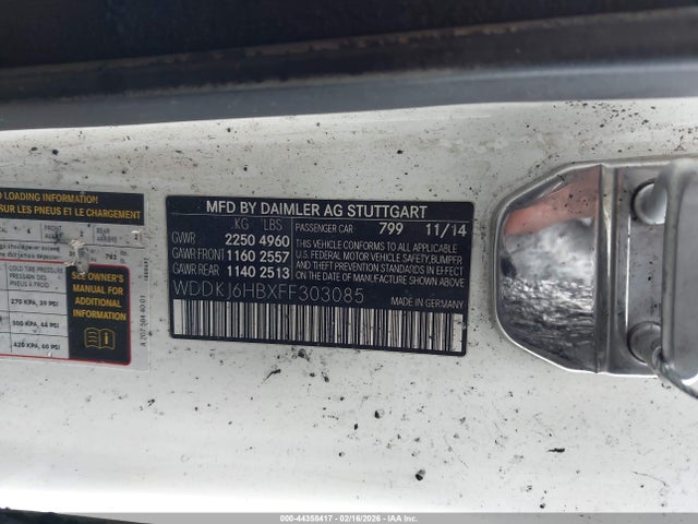 2015 MERCEDES-BENZ E 400 WDDKJ6HBXFF303085 Photo 8