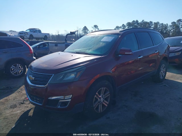 Chevrolet Traverse 1lt 2015 1GNKRGKDXFJ166348 Image 2