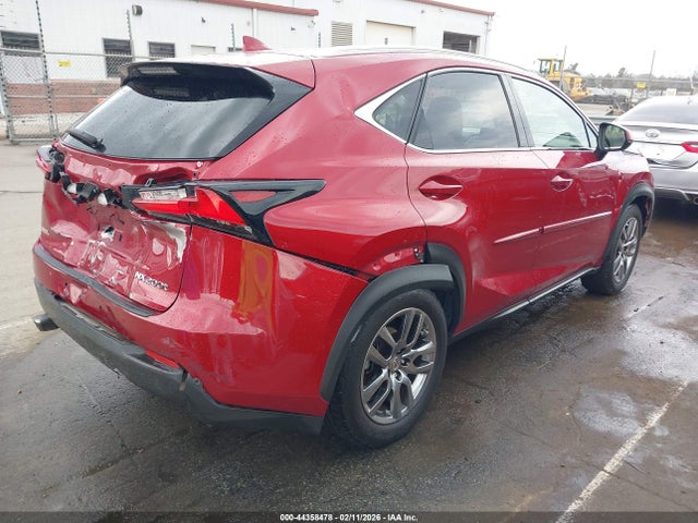 Продажа на аукционе авто 2016 Lexus Nx 200t, vin: JTJYARBZ9G2034904, номер лота: 44358478