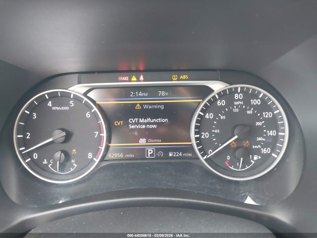 2024 Nissan Sentra Sv Xtronic Cvt მანქანა იყიდება აუქციონზე, vin: 3N1AB8CV6RY383100, აუქციონის ნომერი: 44358610