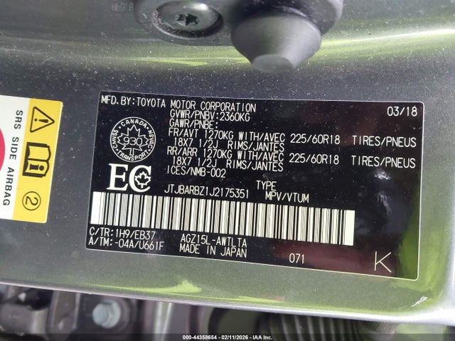 2018 LEXUS NX JTJBARBZ1J2175351 Photo 8