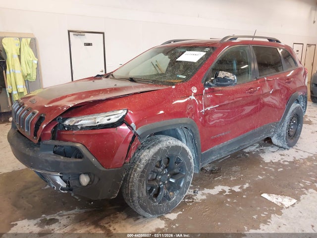 2017 Jeep Cherokee Trailhawk 4x4 მანქანა იყიდება აუქციონზე, vin: 1C4PJMBB7HW632942, აუქციონის ნომერი: 44358807