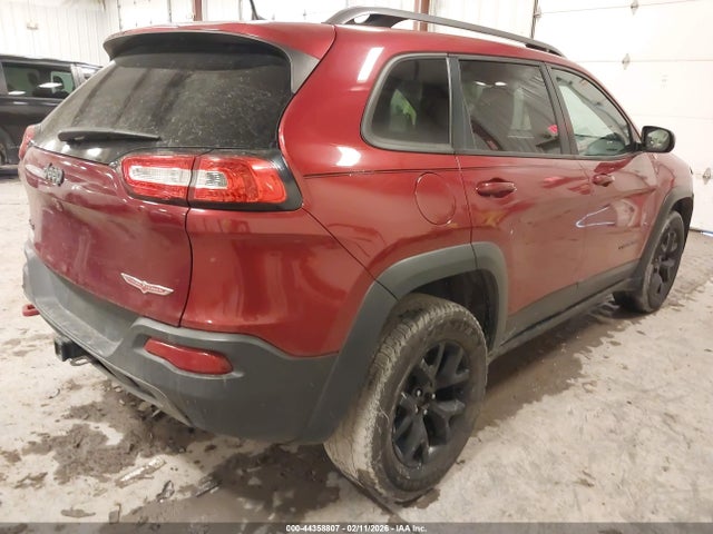 2017 Jeep Cherokee Trailhawk 4x4 მანქანა იყიდება აუქციონზე, vin: 1C4PJMBB7HW632942, აუქციონის ნომერი: 44358807