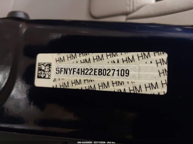2014 HONDA PILOT 5FNYF4H22EB027109 Photo 8